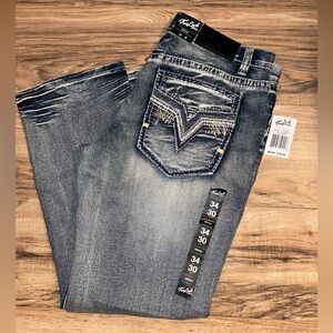 BRAND NEW with tags True Luck Bootcut Jeans 34x30